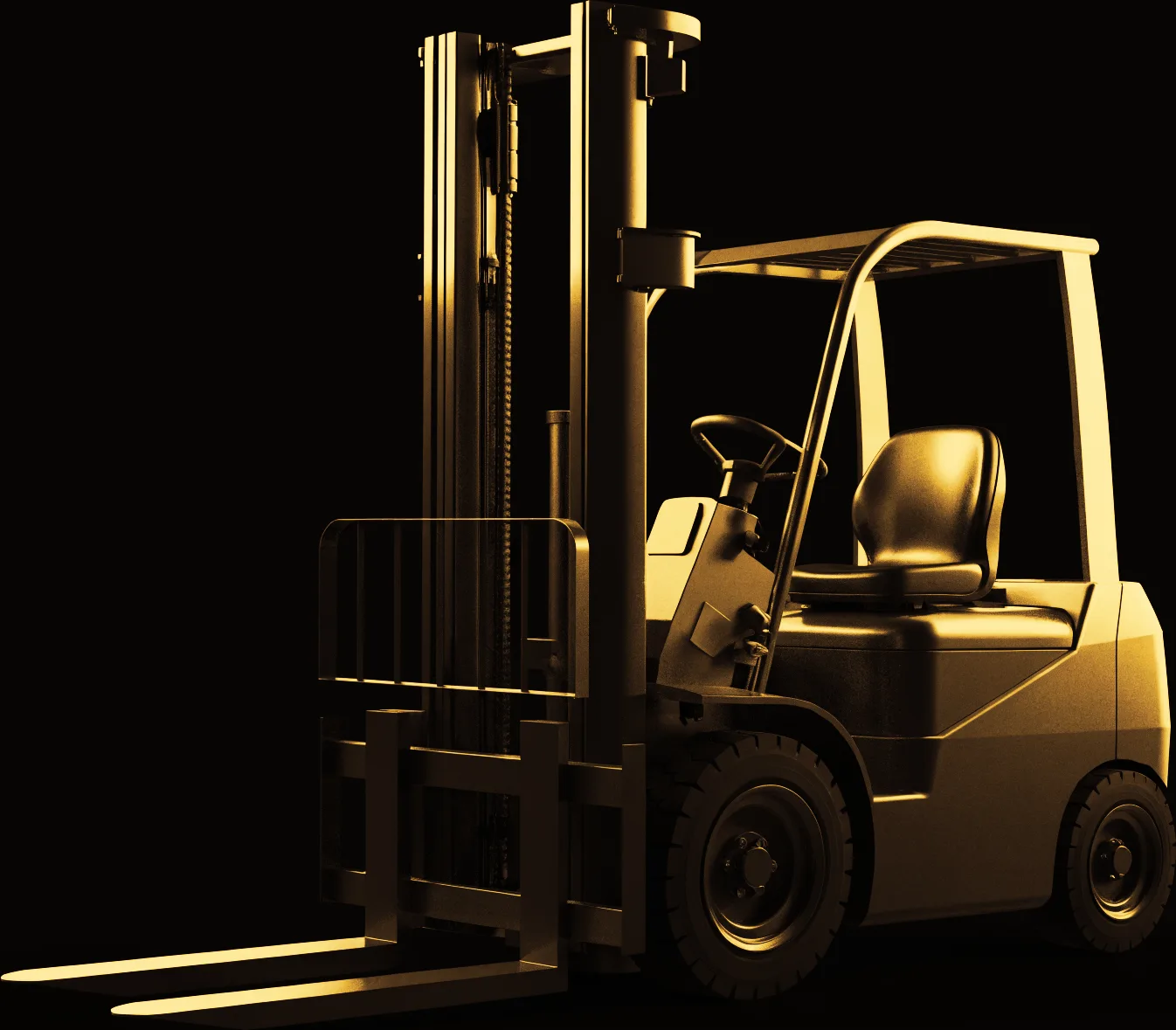 Electric Forklift — illustration